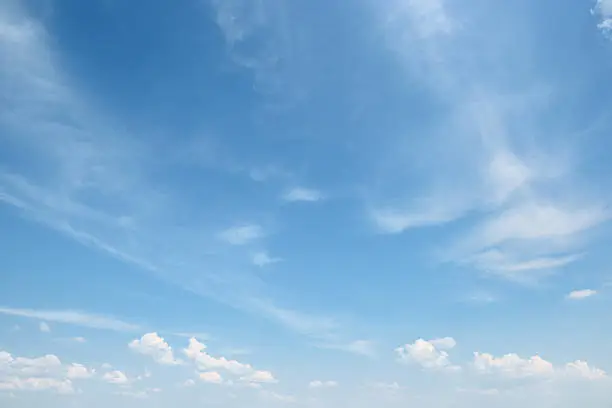 Photo of white cloud on blue sky