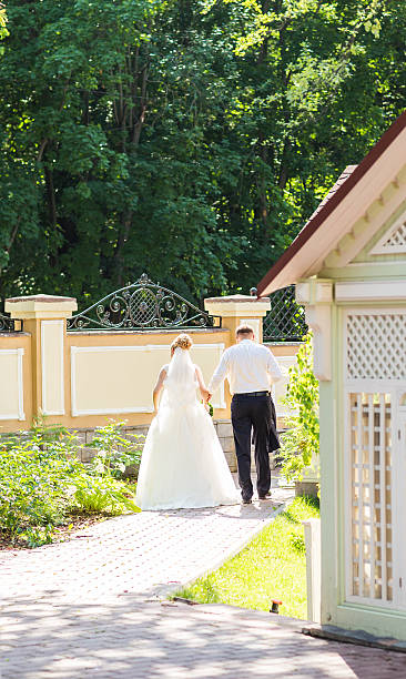 istock Bride and groom on their wedding day 523261234