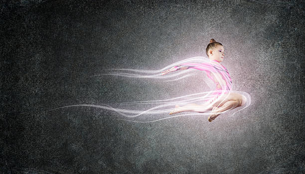 istock Gymnast girl 523263011