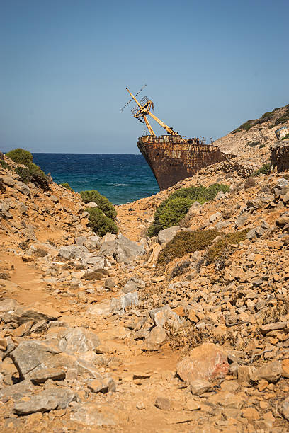 istock Shipwreck, Amorgos, Cyclades, Greece 523264859