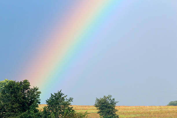 istock Rainbow in a Field in Lancaster County, PA 523275457