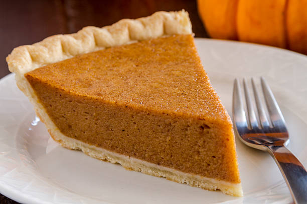 istock Homemade Pumpkin Pie Slices 523279033