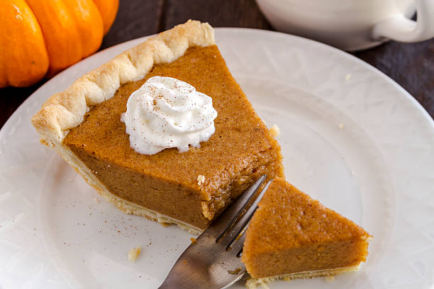 istock Homemade Pumpkin Pie Slices 523279049