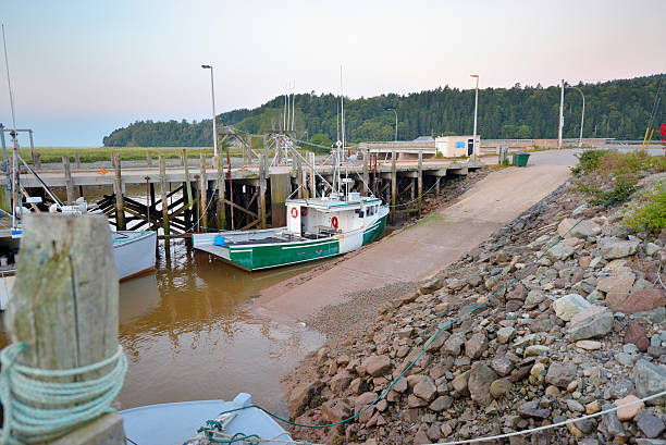 istock Lobster port in Canada 523288723