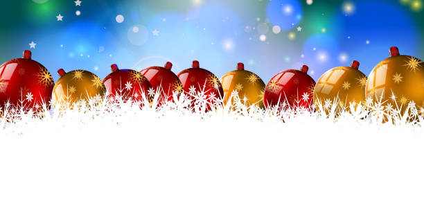 istock beauty christmas background with christmas ball and snowflakes 523289495