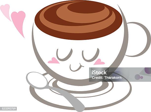 Coffee Cup Stock Illustration - Download Image Now - Alcohol - Drink, Blank Expression, Cafe