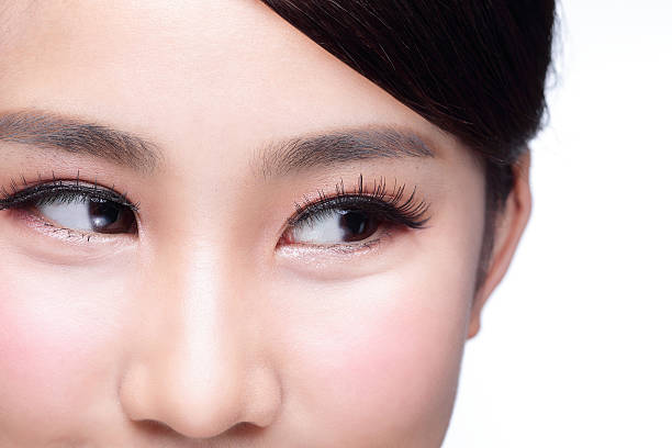 istock Beautiful woman eye look 523293871