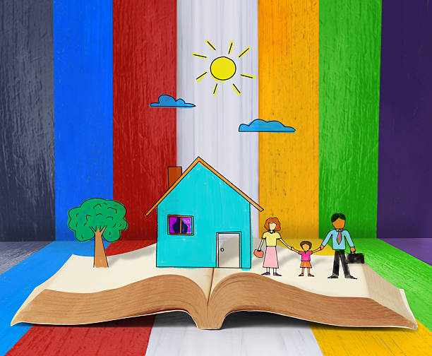 istock Open book of nature 523294099