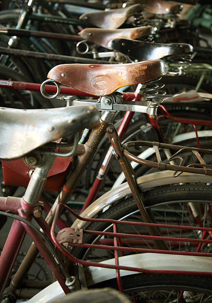 bicycle,vintage stock photo