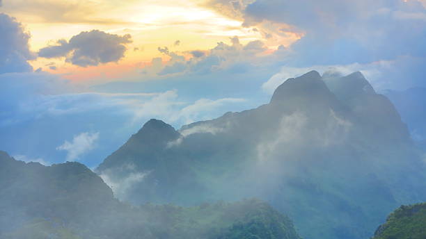 istock Majestic sunset in the mountains landscape. HDR image 523316737