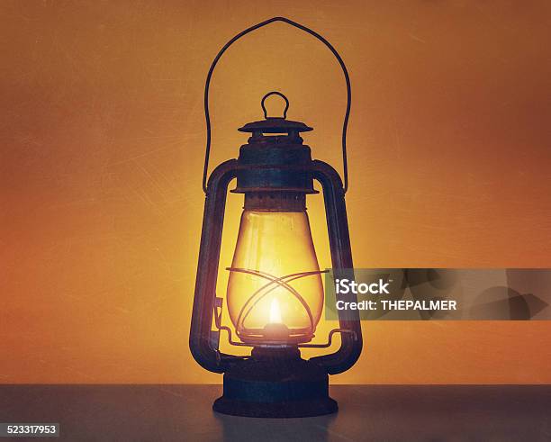 Old Kerosene Lamp Stock Photo - Download Image Now - Lantern, Electric Lamp, Kerosene