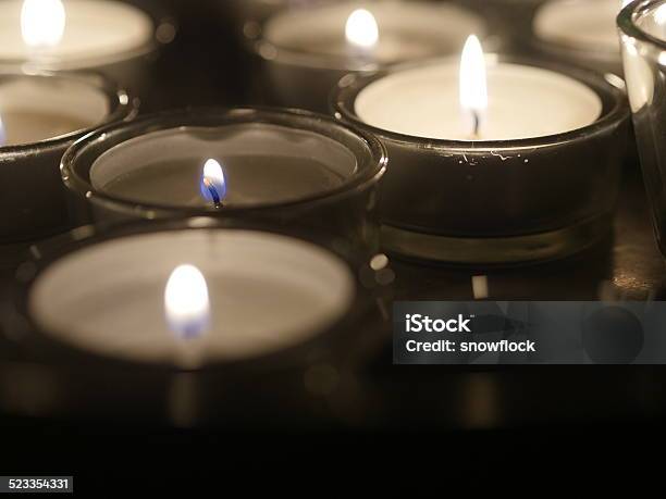 Candles Meditation Stock Photo - Download Image Now - Backgrounds, Candle, Candlestick Holder