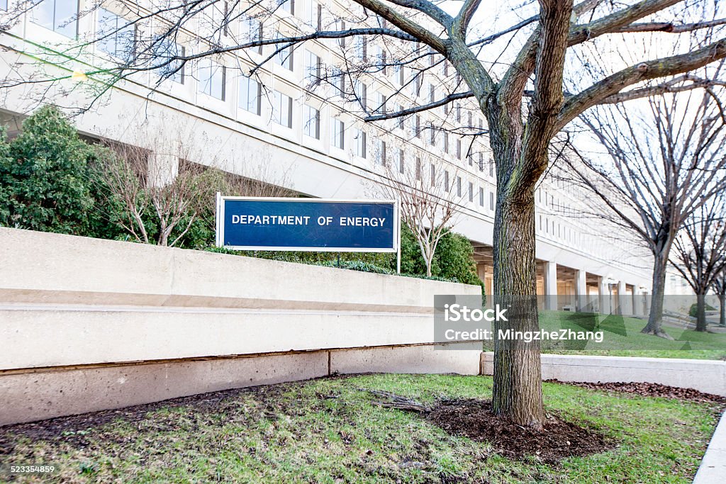 Depart of Energy Building The exterior of Department of Energy (DOE) in Washington DC. Law Stock Photo