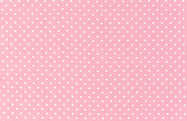Polka dot pattern stock photo