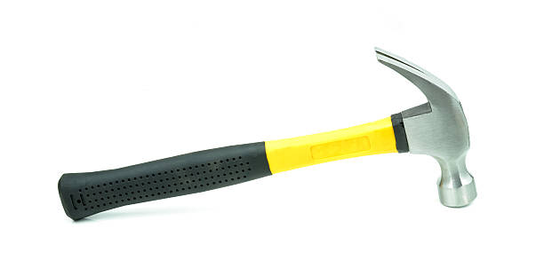 istock Hammer on white background. This file contains clipping path. 523360569