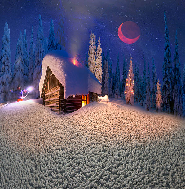 istock Christmas in the Carpathians 523361231