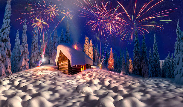 istock Christmas in the Carpathians 523361247