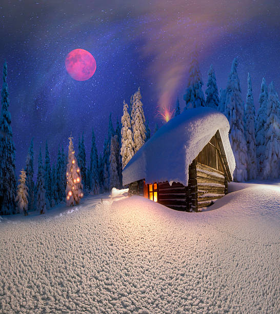 istock Christmas in the Carpathians 523361267