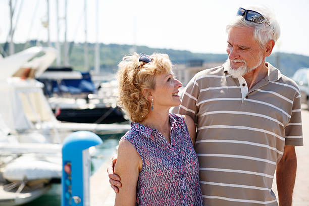 istock Senior couple traveling 523361301