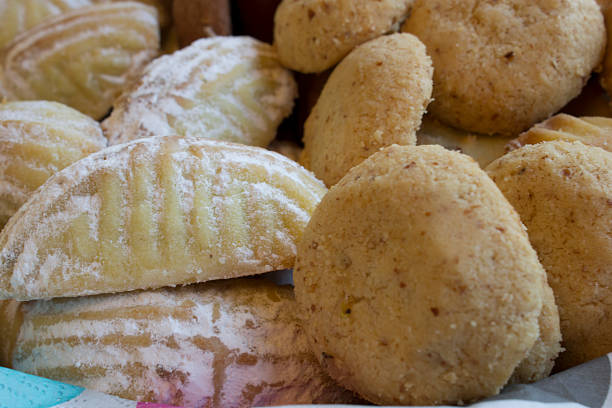 istock Pastries filled with Pistachio and dates 523377328