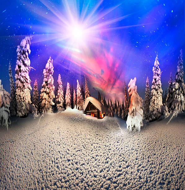 istock Christmas in the Carpathians 523378625