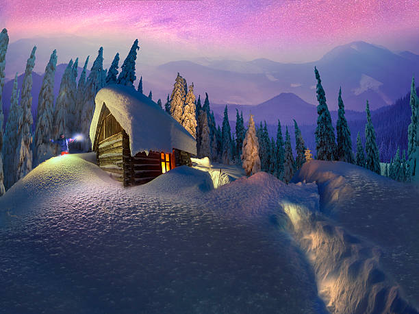 istock Christmas in the Carpathians 523378649