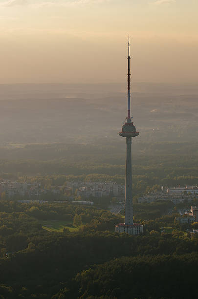 istock TV tower in Vilnius, Lithuania 523379745