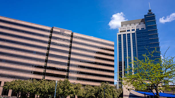 istock Boise in the spring buildings and blue sky 523381176