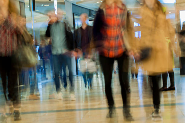 istock Abstract blurred shopping mall for background 523381562