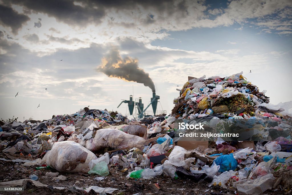 Environmental problems Garbage Stock Photo