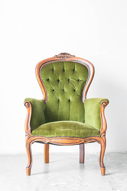 istock Classic Green chair 523383883