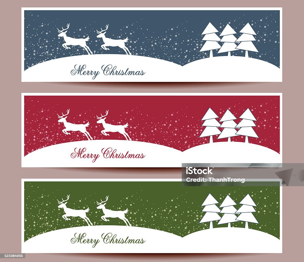 Merry Christmas banners set design, vector illustration Merry Christmas banners set designMerry Christmas banners set design, vector illustration Backgrounds stock vector