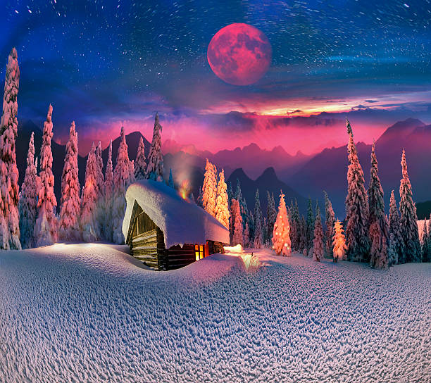 istock Christmas in the Carpathians 523391991