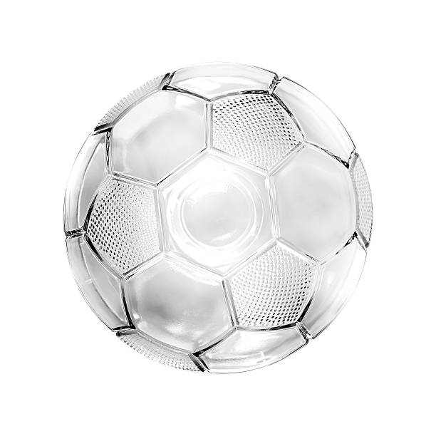 Glass soccer ball