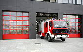 Emergency fire rescue truck