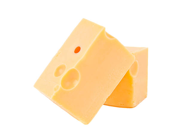 istock Piece of Maasdam cheese 523393680