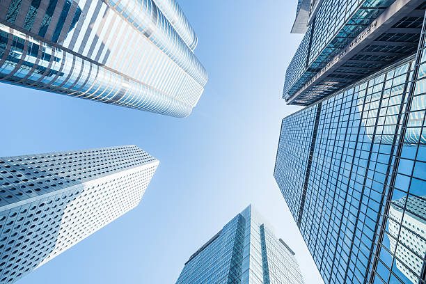 istock skyscrapers in Hong kong central district. 523394944