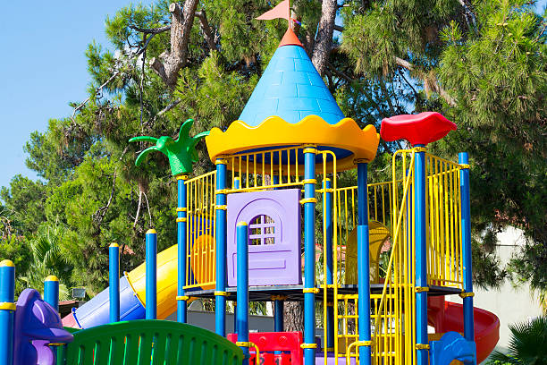 istock Colorful childrens play set in nature 523395643