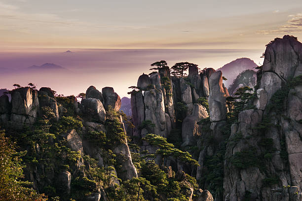 istock Huangshan Yellow mountains 523396425