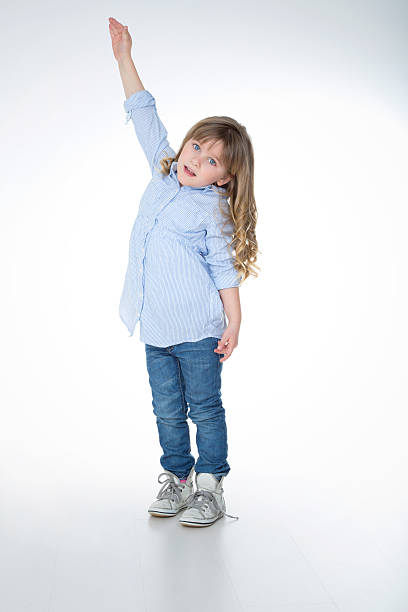 portrait of young and blond kid