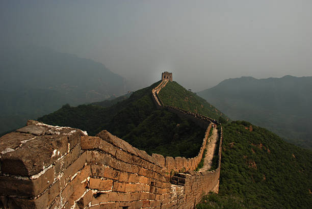 istock great wall of China in morning mist 523398017