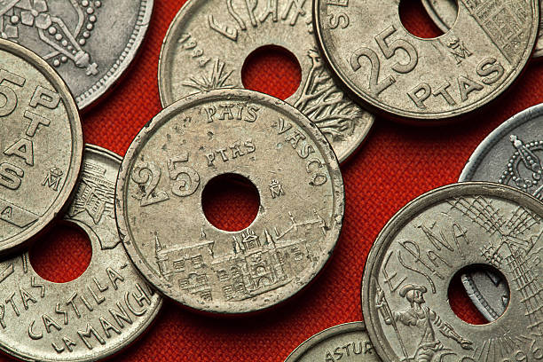 istock Coins of Spain. Onate University, Basque Country 523398160