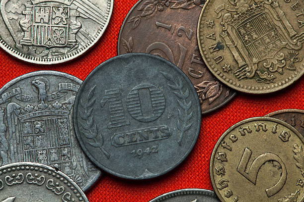 istock Coins of the Netherlands 523398194