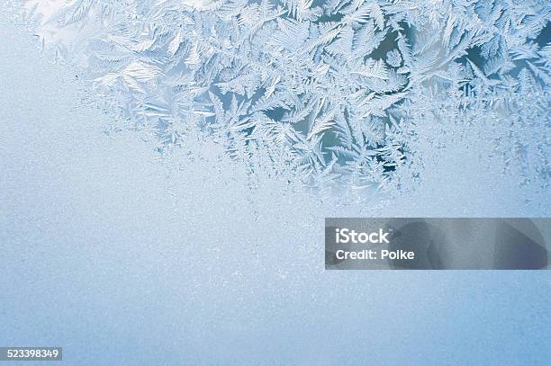 Hintergrund Frost Am Fenster Stockfoto und mehr Bilder von Texturiert - Texturiert, Struktureffekt, Eis
