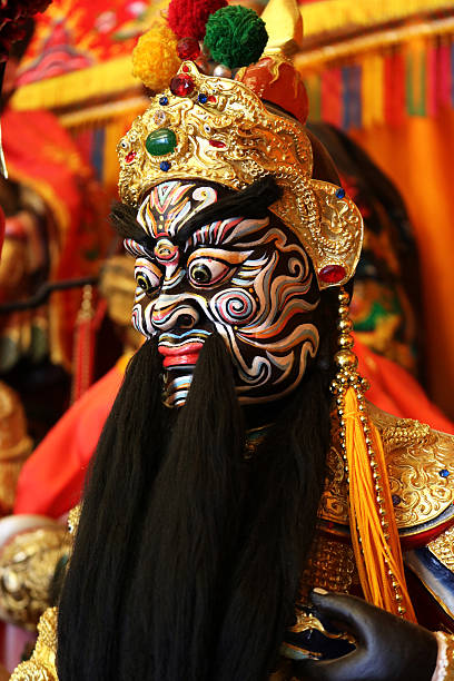 istock Chinese ancestral God in a Phuket shrine 523398808