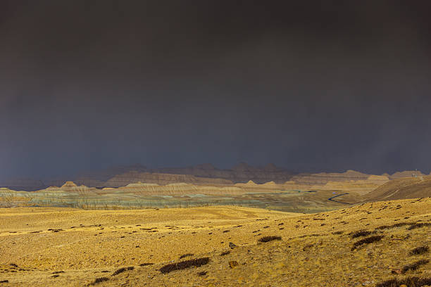 istock Tibet landscape, Tibet, China. 523402072