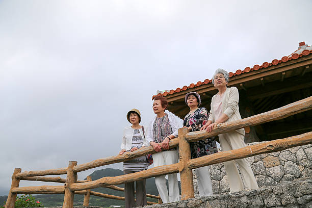 istock Elderly people are looking at the landscape 523402124