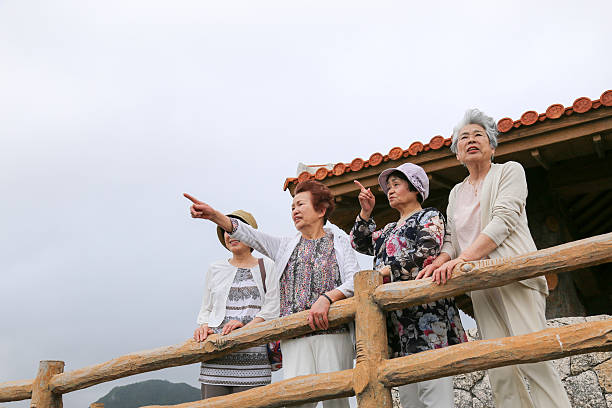 istock Elderly people are looking at the landscape 523402160