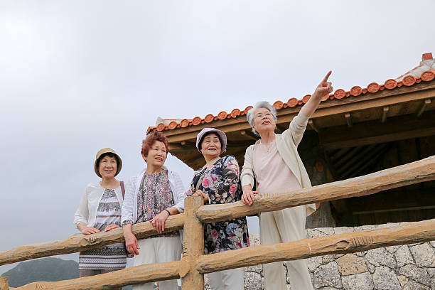 istock Elderly people are looking at the landscape 523402230