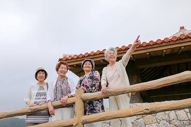 istock Elderly people are looking at the landscape 523402256